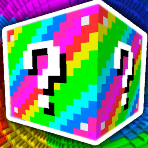 Lucky Block MOD for MCPE and Lucky Race Map icon