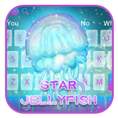 Star jellyfish keyboard theme icon