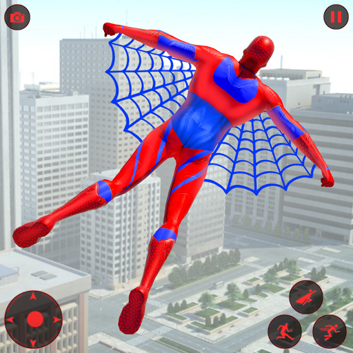 Flying Spider Hero-Spider Game icon