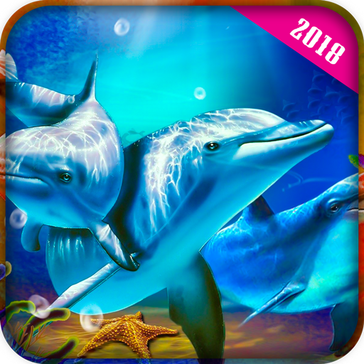 Dolphin Live Wallpaper HD icon