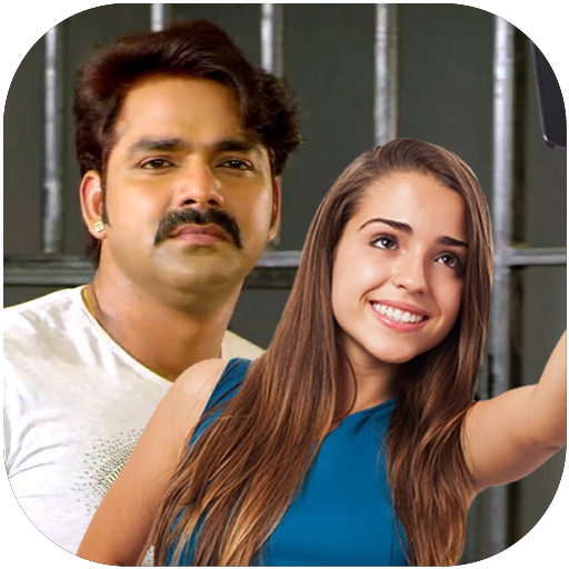 Selfie With Pawan Singh - Photo editor icon