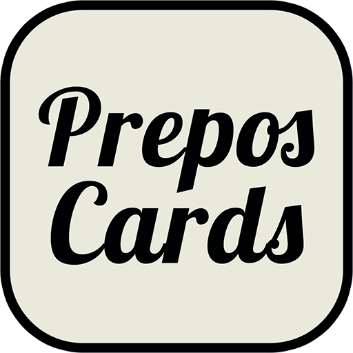 Prepositions Cards: Learn English Prepositions icon