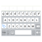 Emoji Keyboard  White Theme icon