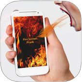 Shout Fire on Screen Prank icon