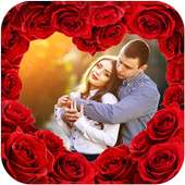 Red Rose Photo Frames on 9Apps