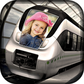 Vehicle Hoarding Photo Frame icon