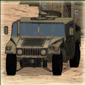 Military Truck Parking 3D icon