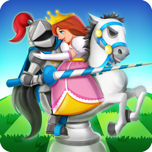 Knight Saves Queen - Brain Puzzle Chess Puzzles icon