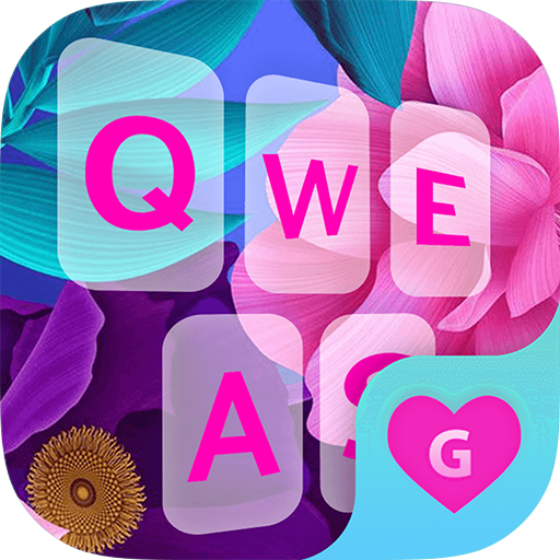 Color Flower Keyboard Theme for Girls icon
