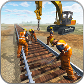 Train Track Construction Simulator: Rail game 2018 icon