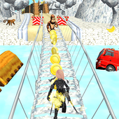 Jungle Princess Running Game - Endless Running icon