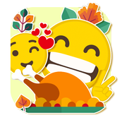Emoji Keyboard：Thanksgiving icon