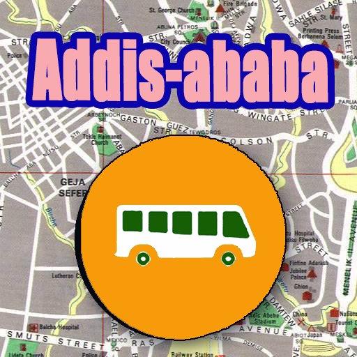 Addis-ababa Bus Map Offline أيقونة