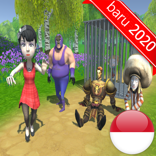 ikon Guru 3D hutan menakutkan