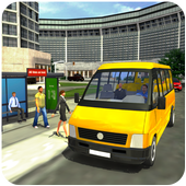 Mini Bus Simulator Drive: Minibus Simulator 2017 icon