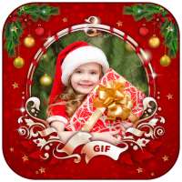 Merry Christmas GIF Photo Frame : Christmas Editor