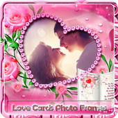 Love Card photo frame icon