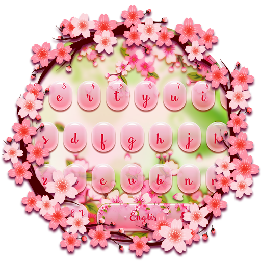 Pink Summer Flower Keyboard icon