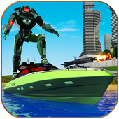 Robot Boat Transformation icon