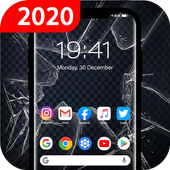 Broken Screen Prank أيقونة