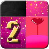 Heart Piano Tiles Pink 2