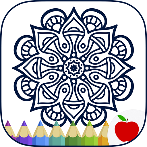 Adult Coloring Books: Mandalas icon