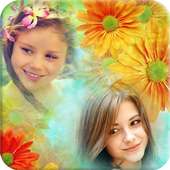 Flower Multi Photo Frame on 9Apps