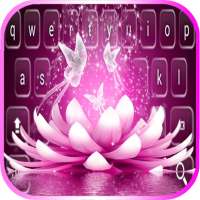 Magic flower on water keyboard on 9Apps