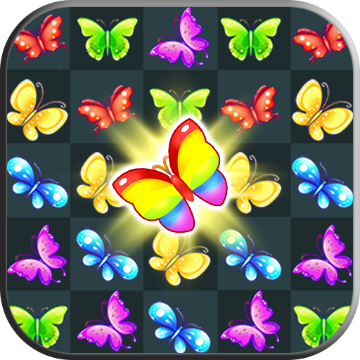 Butterfly Puzzle Game-Butterfly Match 3 Games free icon