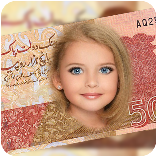 Currency NOTE Photo Frame Prank icon