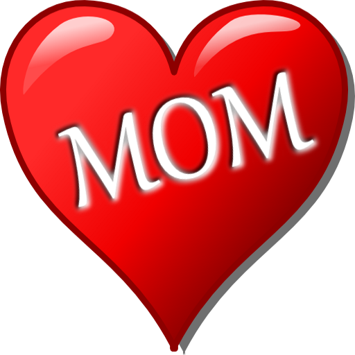 Mom is Best Cards! Doodle Text icon