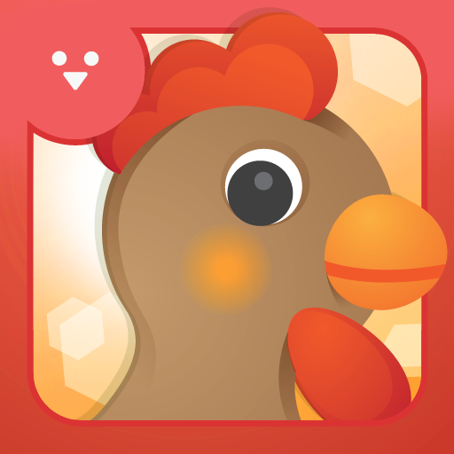 養鶏場 鶏 Chicken farm 3D icon
