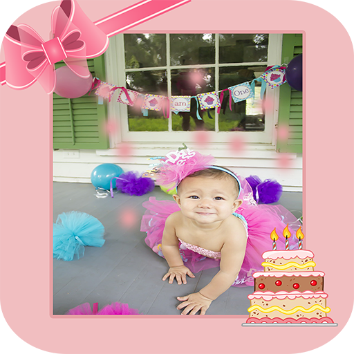 Kids Birthday Photo Frames For Girls icon
