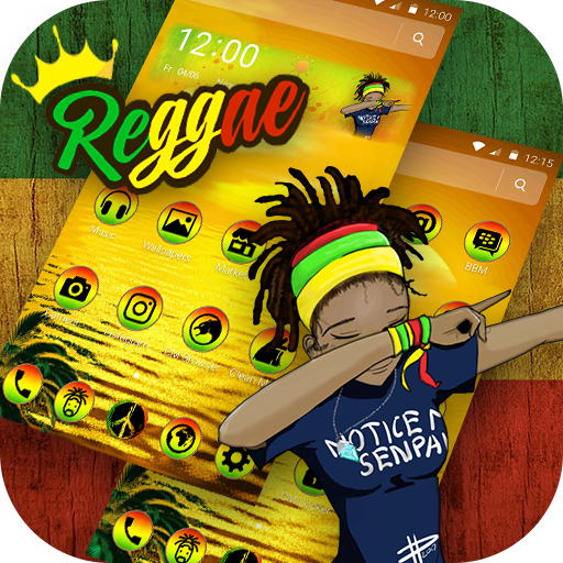 Reggae Jamaica Theme with Live Reggae Wallpaper icon