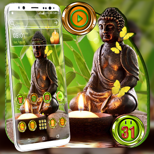 Lord Buddha Launcher Theme icon