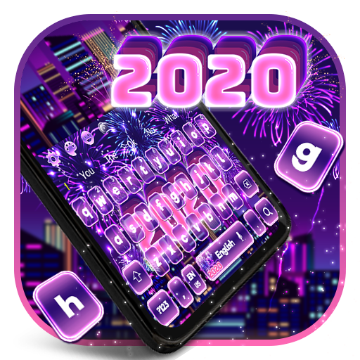 Fireworks New Year 2020 Keyboard Theme icon