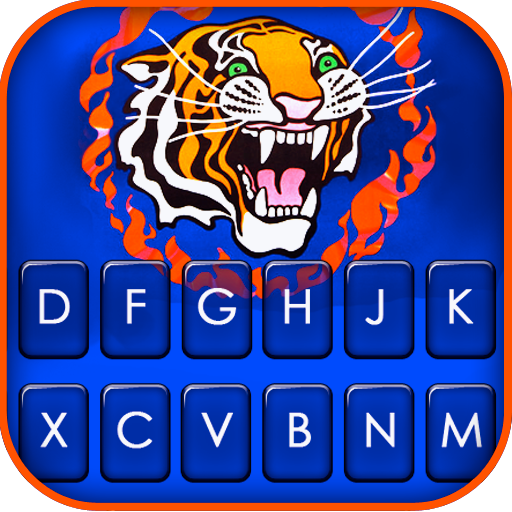 Fire Tiger Keyboard Theme icon