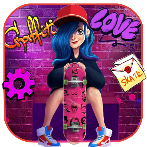 Graffiti, Skater, Girl Themes &amp; Wallpapers أيقونة