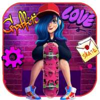 Graffiti, Skater, Girl Themes & Wallpapers on 9Apps