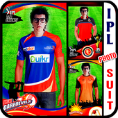 Ipl Cricket Photo Suit icon