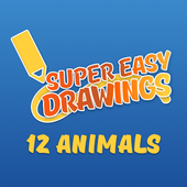 Super Easy Drawings - How to Draw Animals for Kids icon