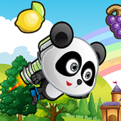 Panda Run Fruit icon