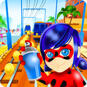 Miraculous Ladybug Subway Rush icon