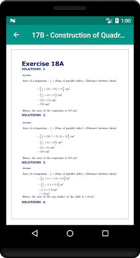 RS Aggarwal Class 8 Math Solution - offline screenshot 3