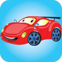 Car coloring and dress up