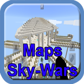 Maps for sky-wars MCPE icon