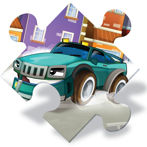 Cartoon Cars Puzzle for Kids icon