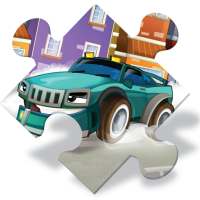Cartoon Cars Puzzle for Kids
