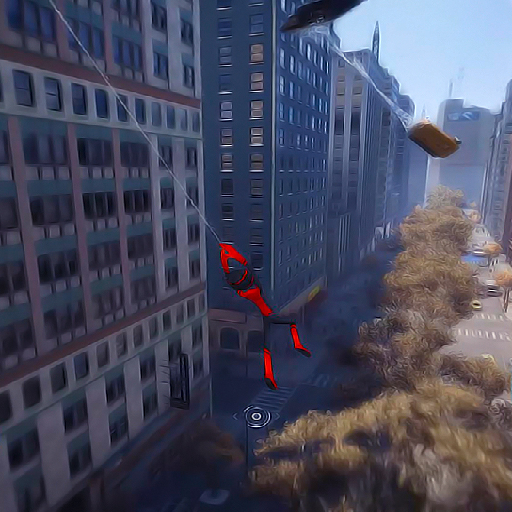 Flying Spider Stickman Hero icon