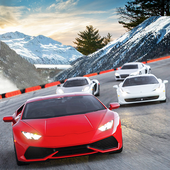 Xtreme Lamborghini games racing car driver icon